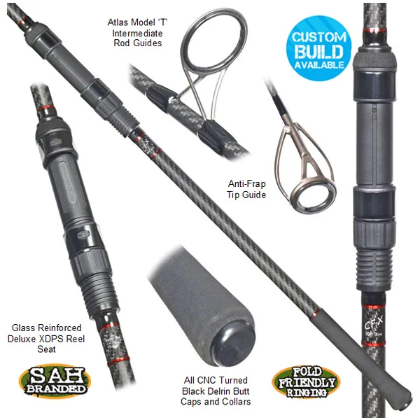Tackle Box CF-X Black Edition Carp Rod 10ft